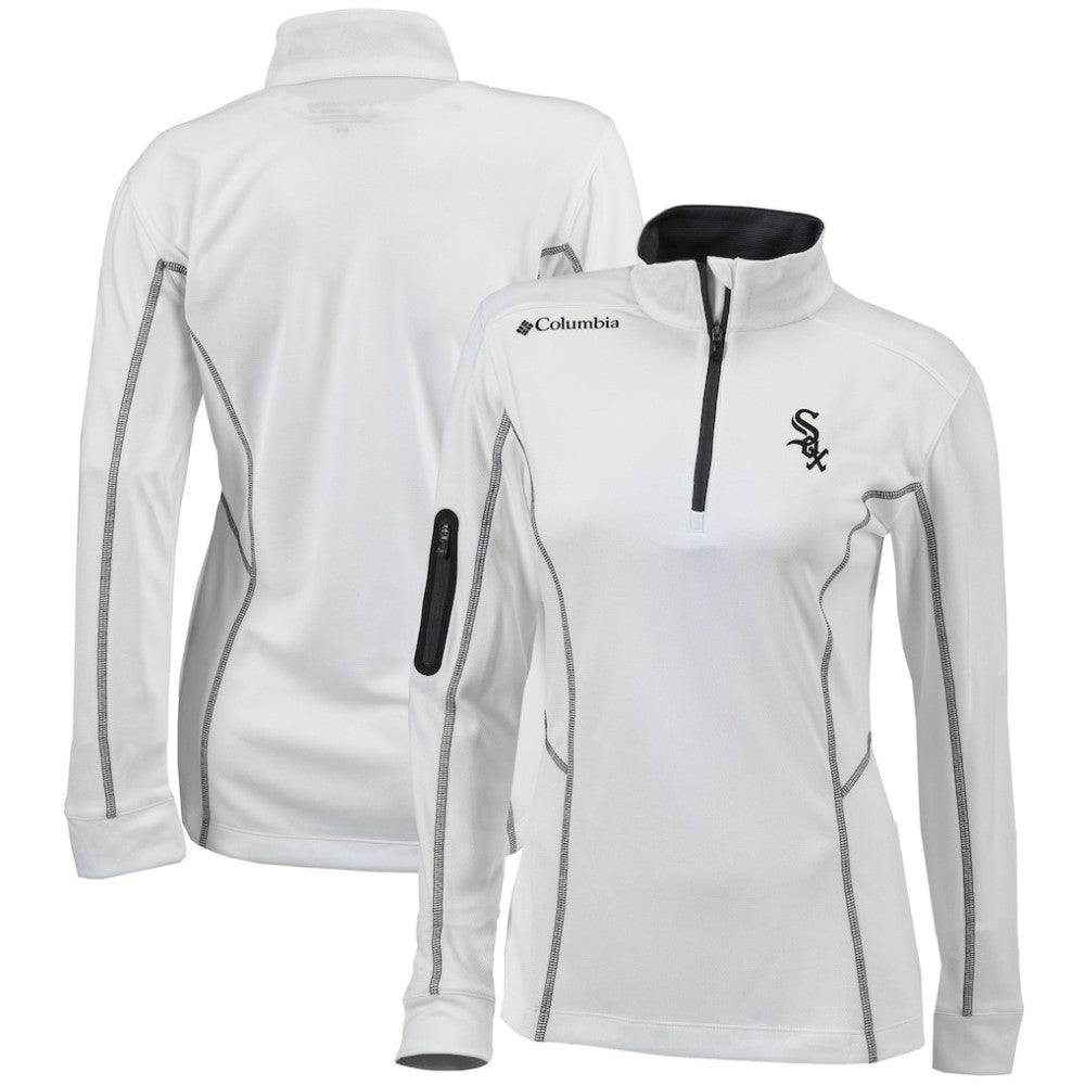 Chicago White Sox Columbia Women's Omni-Wick Shotgun Quarter-Zip Pullover Top for sale