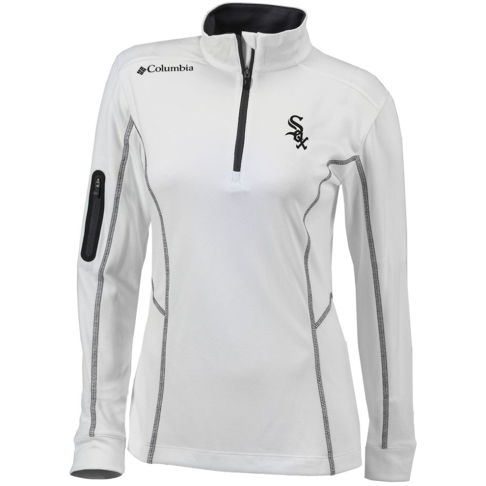 Chicago White Sox Columbia Women's Omni-Wick Shotgun Quarter-Zip Pullover Top for sale