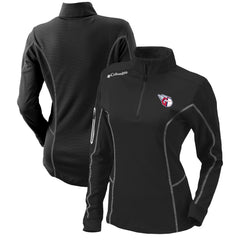 Cleveland Guardians Columbia Women's Omni-Wick Shotgun Quarter-Zip Pullover Top Discount