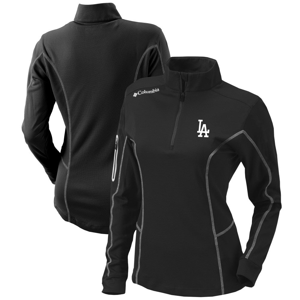 Los Angeles Dodgers Columbia Women's Omni-Wick Shotgun Quarter-Zip Pullover Top Near Me