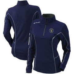 Milwaukee Brewers Columbia Women's Omni-Wick Shotgun Quarter-Zip Pullover Top Outlet