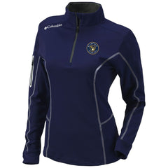 Milwaukee Brewers Columbia Women's Omni-Wick Shotgun Quarter-Zip Pullover Top Outlet