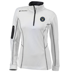 Milwaukee Brewers Columbia Women's Omni-Wick Shotgun Quarter-Zip Pullover Top for sale