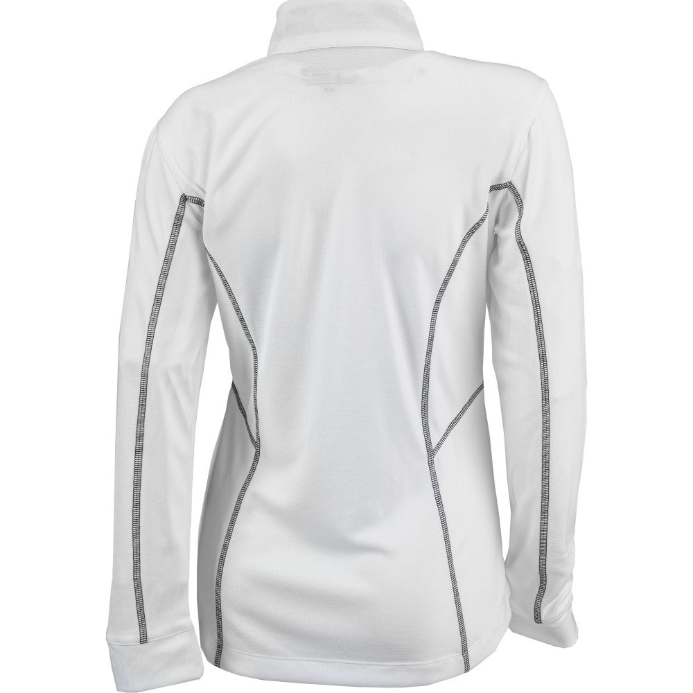 New York Mets Columbia Women's Omni-Wick Shotgun Quarter-Zip Pullover Top Discount