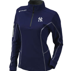New York Yankees Columbia Women's Omni-Wick Shotgun Quarter-Zip Pullover Top Near Me