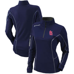 St. Louis Cardinals Columbia Women's Omni-Wick Shotgun Quarter-Zip Pullover Top Online