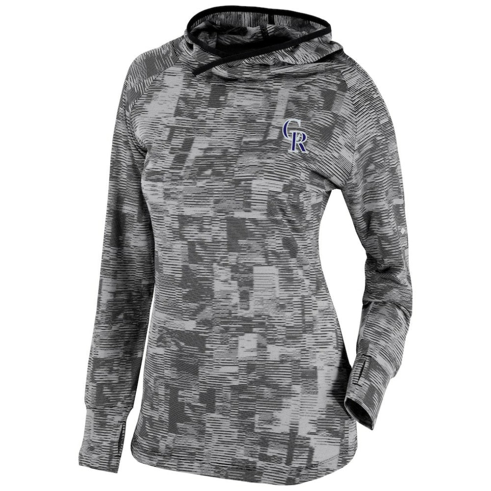 Colorado Rockies Columbia Women's Omni-Wick Sunday Ball Pullover Hoodie Discount