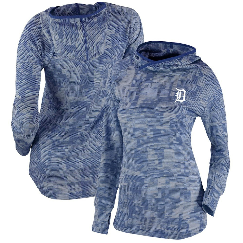 Detroit Tigers Columbia Women's Omni-Wick Sunday Ball Pullover Hoodie Discount