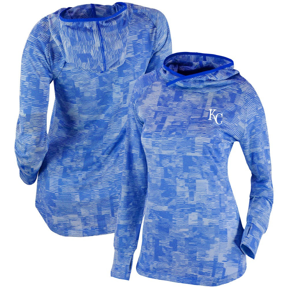 Kansas City Royals Columbia Women's Omni-Wick Sunday Ball Pullover Hoodie Sale