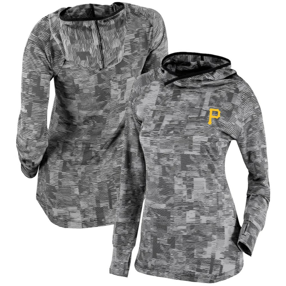 Pittsburgh Pirates Columbia Women's Omni-Wick Sunday Ball Pullover Hoodie Discount