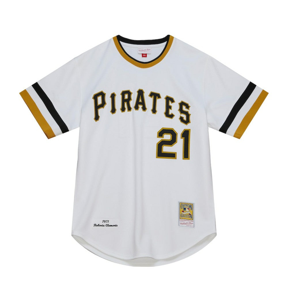 Roberto Clemente Pittsburgh Pirates Mitchell & Ness Cooperstown Collection Authentic Jersey Discount