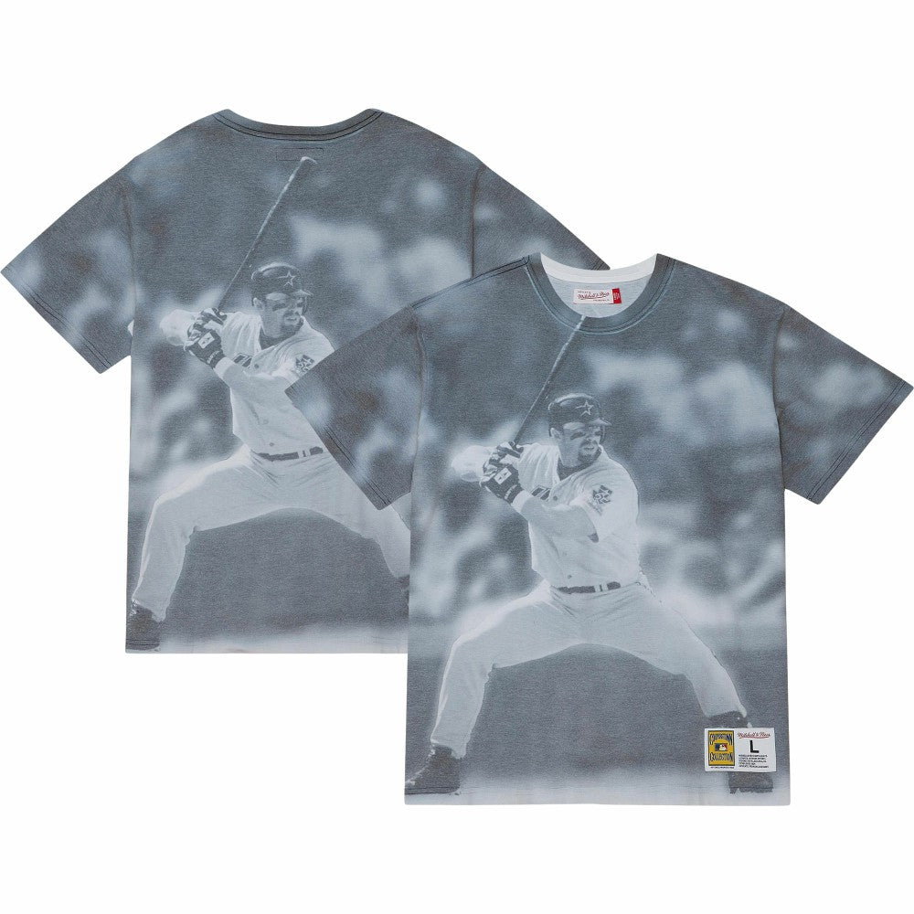 Jeff Bagwell Houston Astros Mitchell & Ness Cooperstown Collection Highlight Sublimated Player Graphic T-Shirt for sale