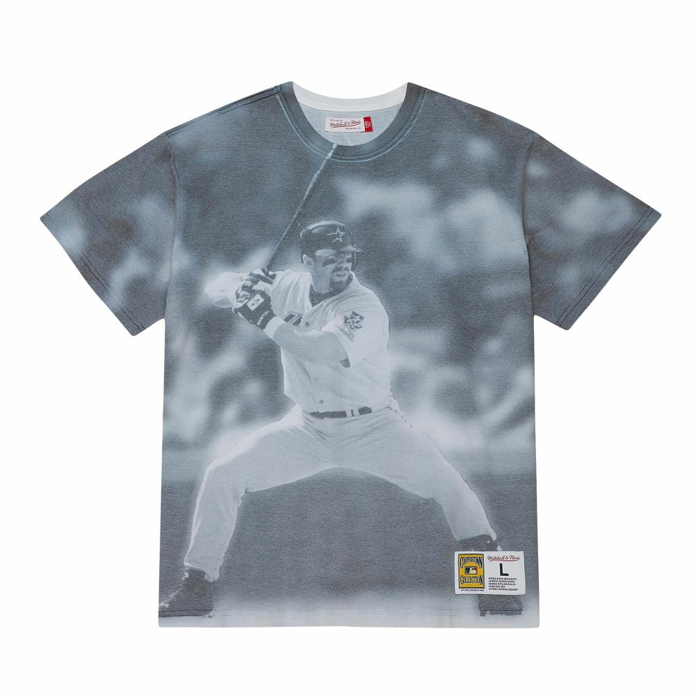 Jeff Bagwell Houston Astros Mitchell & Ness Cooperstown Collection Highlight Sublimated Player Graphic T-Shirt for sale
