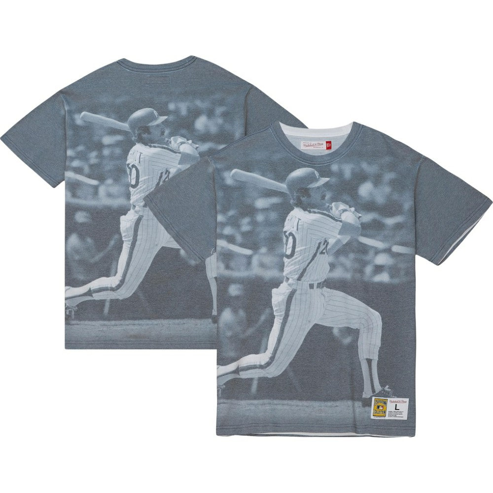 Mike Schmidt Philadelphia Phillies Mitchell & Ness Cooperstown Collection Highlight Sublimated Player Graphic T-Shirt for sale