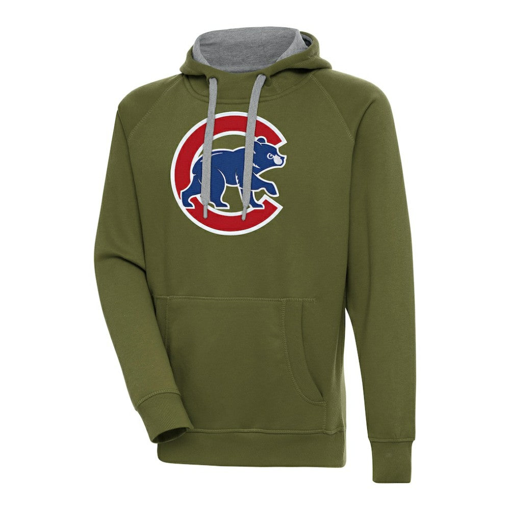 Chicago Cubs Antigua Victory Pullover Hoodie Outlet