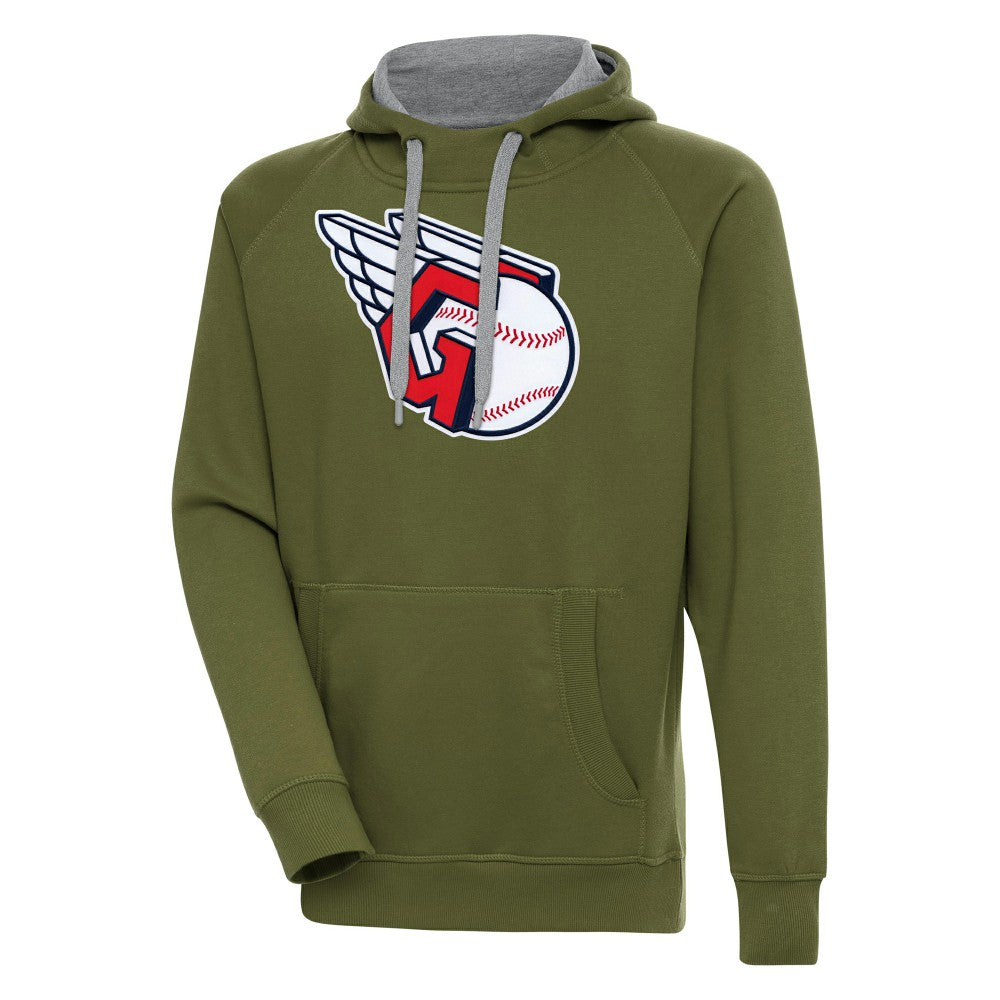 Cleveland Guardians Antigua Victory Pullover Hoodie Sale
