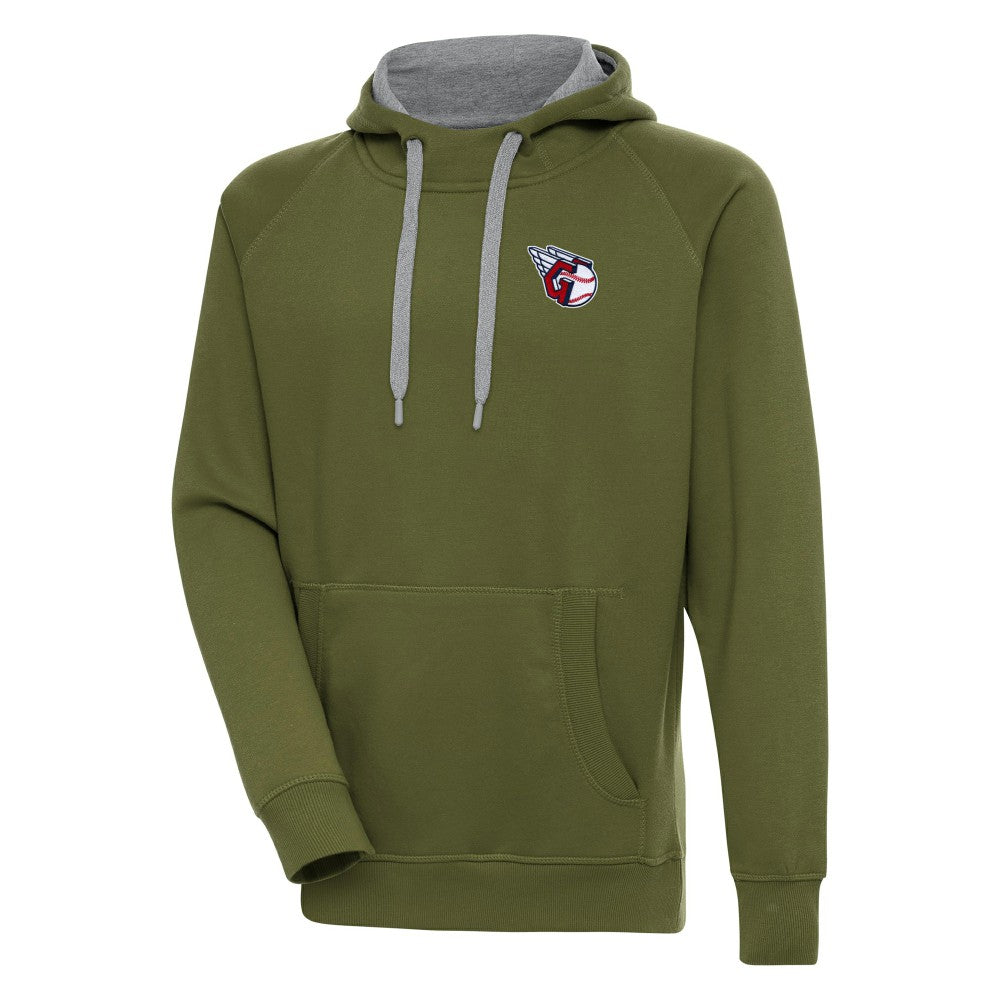 Cleveland Guardians Antigua Victory Pullover Hoodie Outlet
