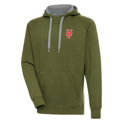 New York Mets Antigua Victory Pullover Hoodie Near Me