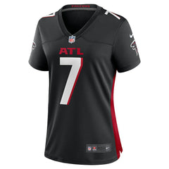Bijan Robinson Atlanta Falcons Women's Player Jersey - Black - Nike