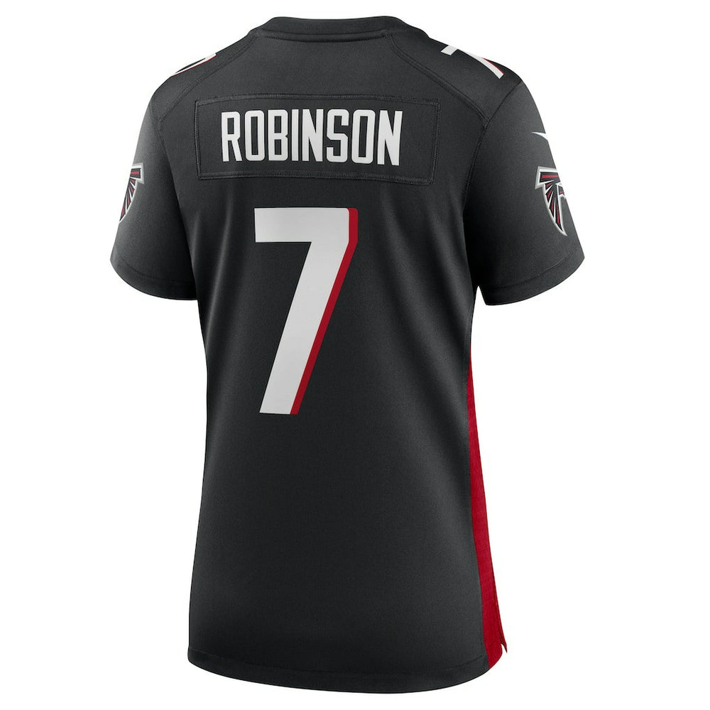 Bijan Robinson Atlanta Falcons Women's Player Jersey - Black - Nike