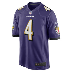 Zay Flowers Baltimore Ravens Game Jersey - Purple - Nike