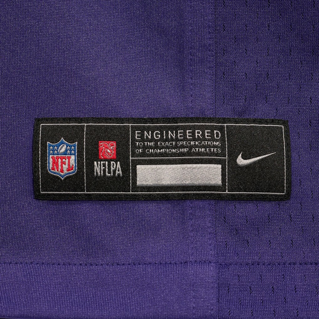 Zay Flowers Baltimore Ravens Game Jersey - Purple - Nike