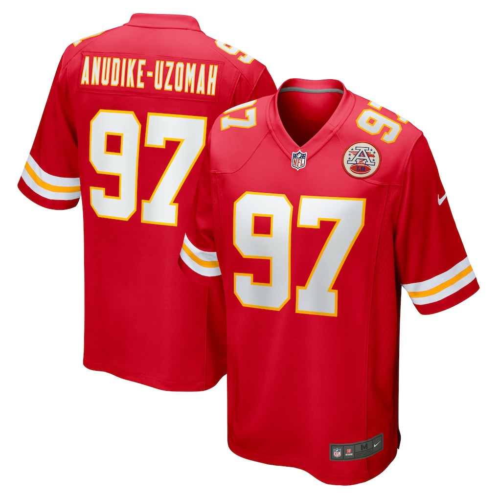 Felix Anudike-Uzomah Kansas City Chiefs Game Jersey - Red - Nike