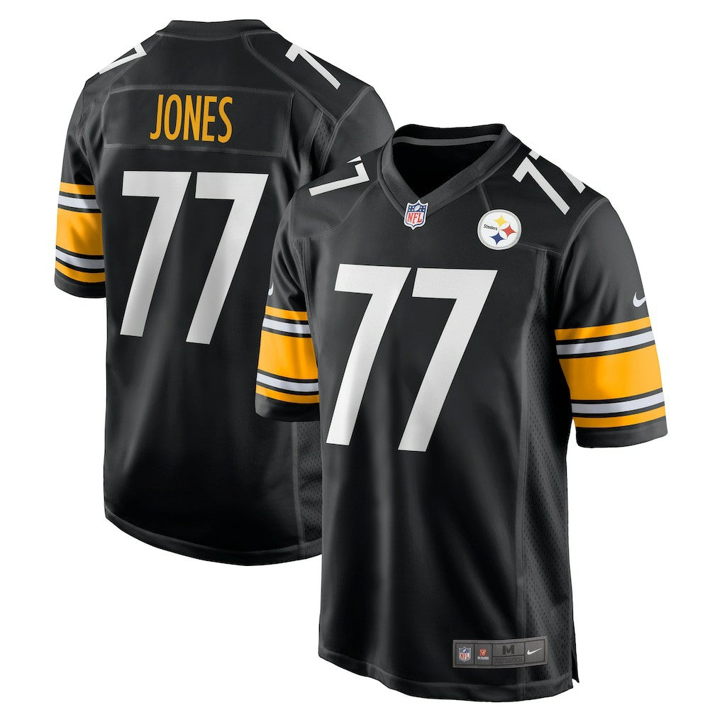Broderick Jones Pittsburgh Steelers Game Jersey - Black - Nike