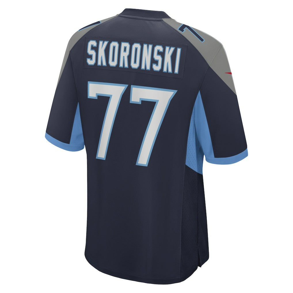 Peter Skoronski Tennessee Titans Game Jersey - Navy - Nike