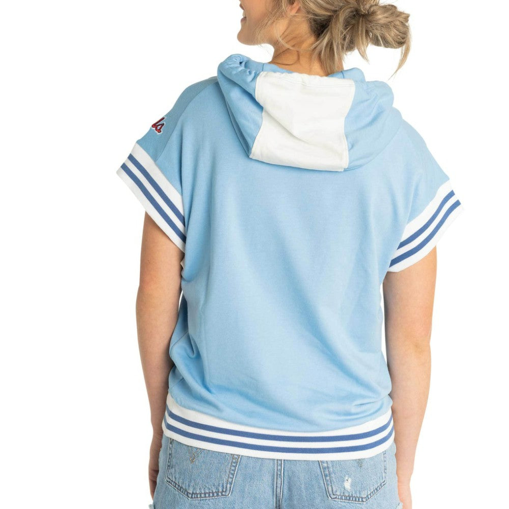 St. Louis Cardinals Lusso Women's Mabel Tri-Blend Short Sleeve Pullover Hoodie Online