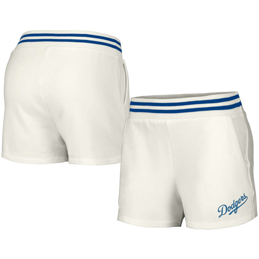 Los Angeles Dodgers Lusso Women's Maeg Tri-Blend Pocket Shorts Online