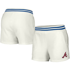 Atlanta Braves Lusso Women's Maeg Tri-Blend Pocket Shorts for sale