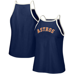 Houston Astros Lusso Women's Nadine Halter Tank Top Online