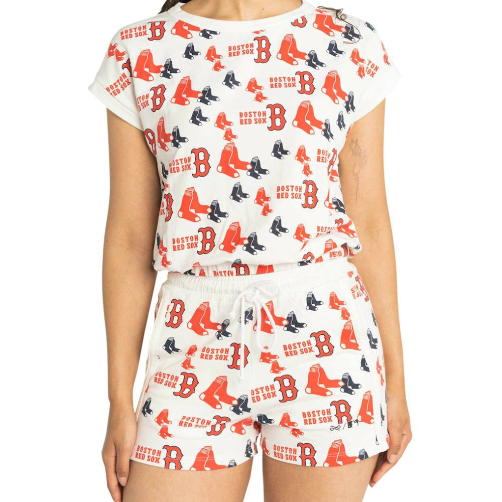 Boston Red Sox Lusso Women's Marge Shorts Discount