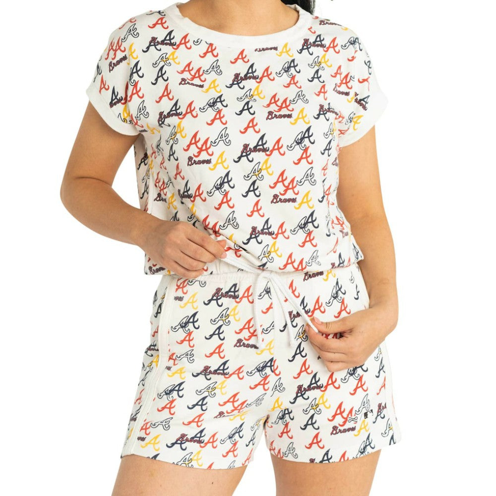 Atlanta Braves Lusso Women's Marge Shorts Near Me