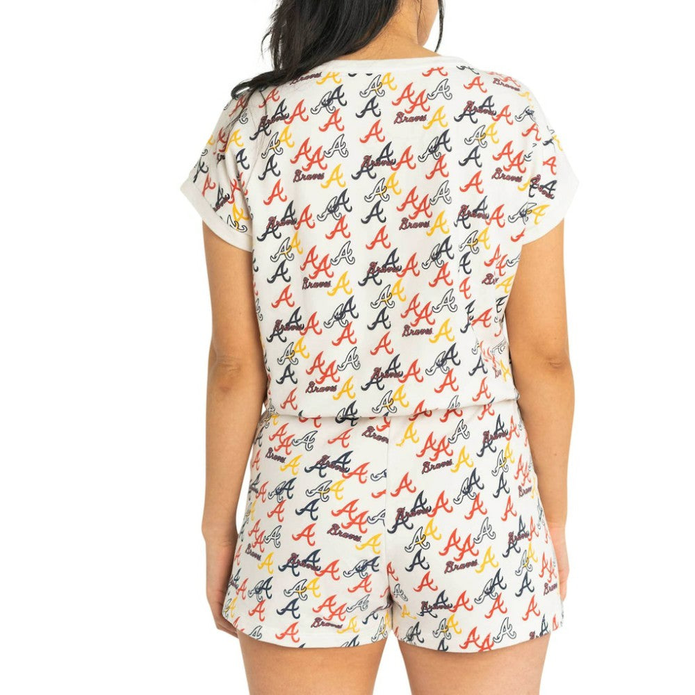 Atlanta Braves Lusso Women's Marge Shorts Near Me