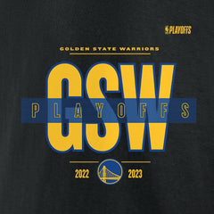 Fanatics Golden State Warriors 2023 NBA Playoffs Jump Ball T-Shirt Black
