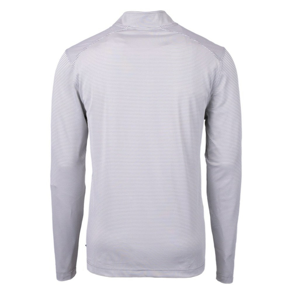 Chicago White Sox Cutter & Buck Virtue Eco Pique Micro Stripe Recycled Quarter-Zip Pullover Top Online