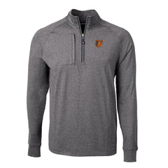 Baltimore Orioles Cutter & Buck Adapt Eco Knit Stretch Recycled Quarter-Zip Pullover Top Sale