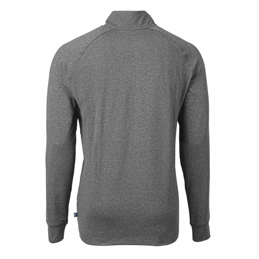 Cincinnati Reds Cutter & Buck Adapt Eco Knit Stretch Recycled Quarter-Zip Pullover Top Discount