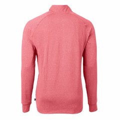 Cleveland Guardians Cutter & Buck Adapt Eco Knit Stretch Recycled Quarter-Zip Pullover Top Discount