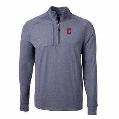 Cleveland Guardians Cutter & Buck Adapt Eco Knit Stretch Recycled Quarter-Zip Pullover Top Near Me