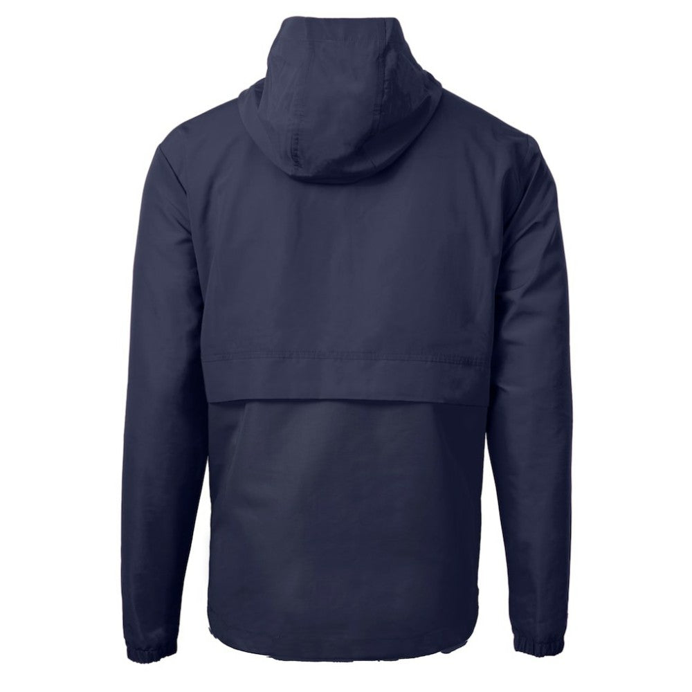 Atlanta Braves Cutter & Buck Charter Eco Recycled Half-Zip Anorak Jacket Discount