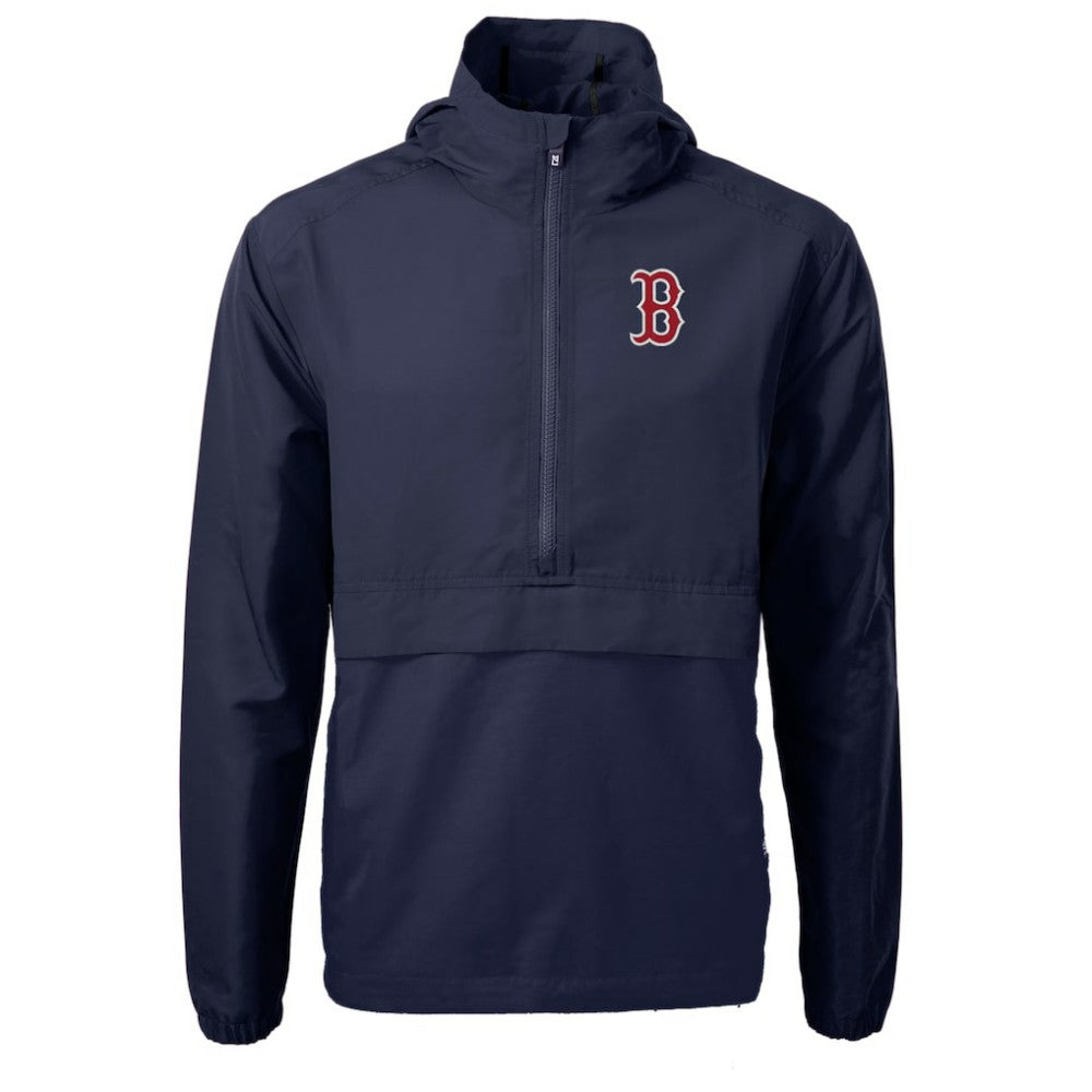 Boston Red Sox Cutter & Buck Charter Eco Recycled Half-Zip Anorak Jacket Online
