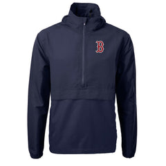 Boston Red Sox Cutter & Buck Charter Eco Recycled Half-Zip Anorak Jacket Online