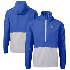 Chicago Cubs Cutter & Buck Charter Eco Recycled Half-Zip Anorak Jacket Sale