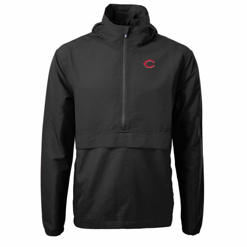 Cincinnati Reds Cutter & Buck Charter Eco Recycled Half-Zip Anorak Jacket Online