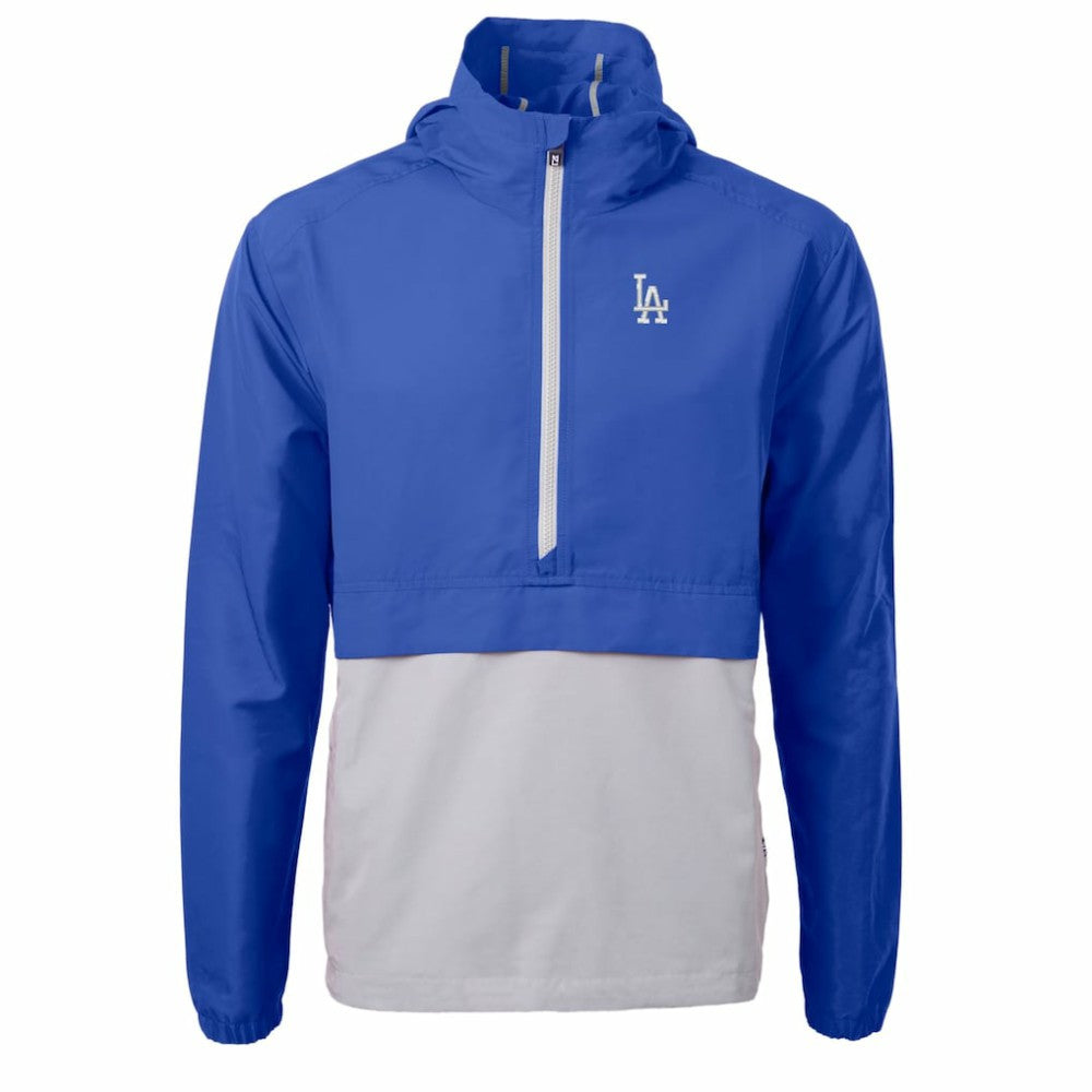 Los Angeles Dodgers Cutter & Buck Charter Eco Recycled Half-Zip Anorak Jacket Sale