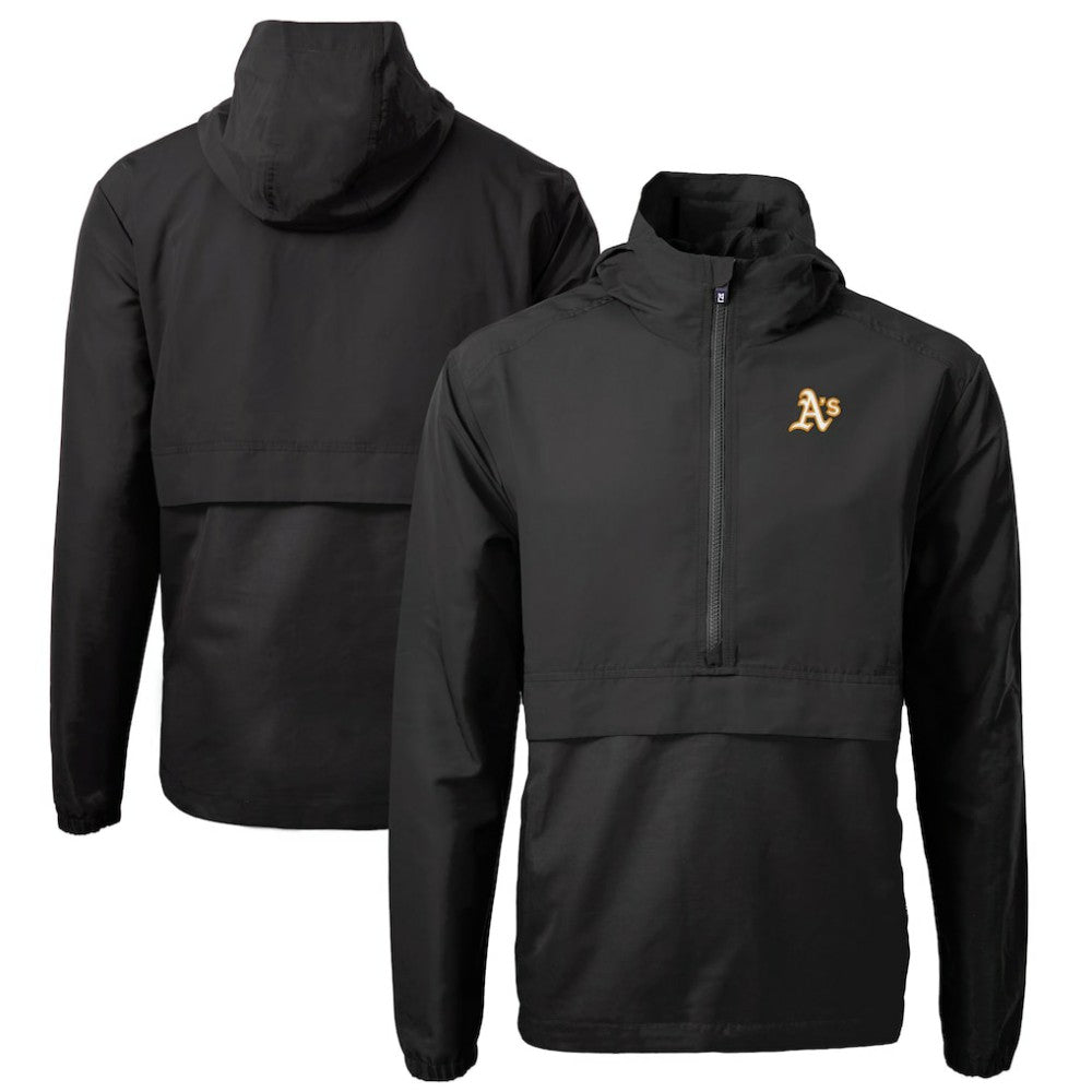 Athletics Cutter & Buck Charter Eco Recycled Half-Zip Anorak Jacket Online