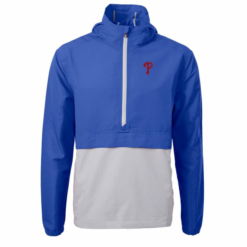 Philadelphia Phillies Cutter & Buck Charter Eco Recycled Half-Zip Anorak Jacket Near Me